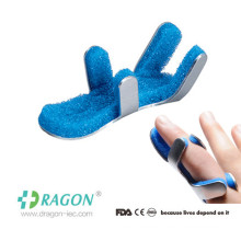 Aluminium foam frog medical fracture finger splint for first aid